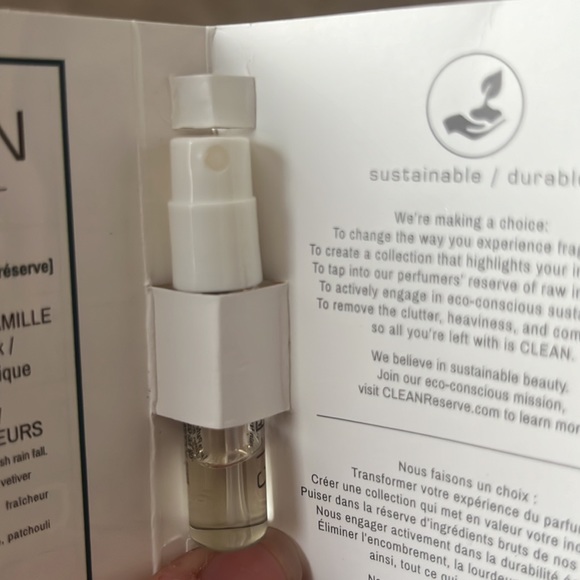 Clean Reserve Perfume Sample - Picture 3 of 3